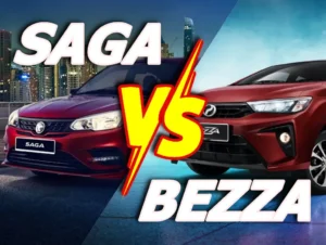 2023 Proton Saga vs 2023 Perodua Bezza