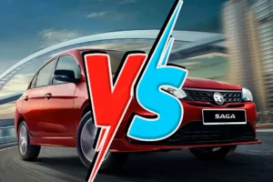 Perbezaan Proton Saga 2023